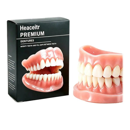 Silicone Dentures False Teeth Full Set Soft Safety Easy to Use Perfect Fit Oral Improve Tooth Loss Broken Temporary Fake Teeth silicone-dentures-false-teeth-full-set-soft-safety-easy-to-use-perfect-fit-oral-improve-tooth-loss-broken-temporary-fake-teeth