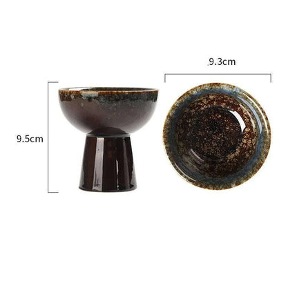 Elegant Blue and White Porcelain Dessert and Snack Bowl