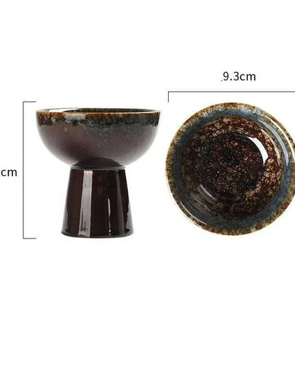 Elegant Blue and White Porcelain Dessert and Snack Bowl