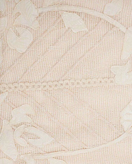 Lace Embroidered A-line Mini Dress for Women