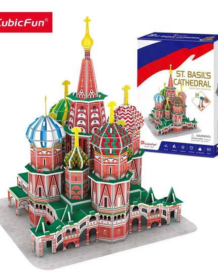 World Landmarks 3D Puzzle Set for Kids - Fun & Educational Building Models