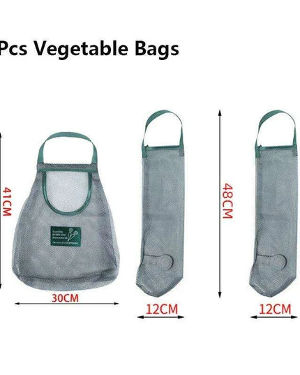 Sustainable Bohemian Jute Rope Hanging Basket for Elegant Fruit Display