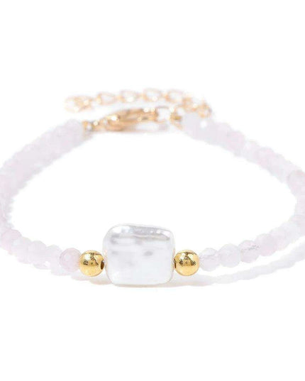 Charming Cat Lovers Beaded Bracelet - Colorful 3mm Jewelry Gift for Women and Girls