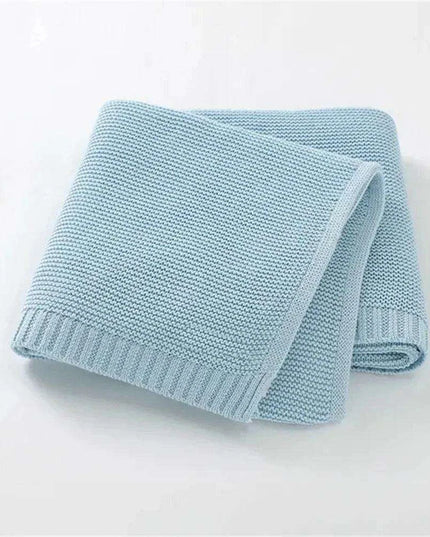 Personalized Embroidered Cotton Baby Blanket - Luxurious Custom Gift for Infants, Ideal for Cozy Sleep