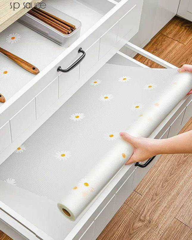 Japan Daisy Shelf Protector: Chic and Functional Liner for Your Home
