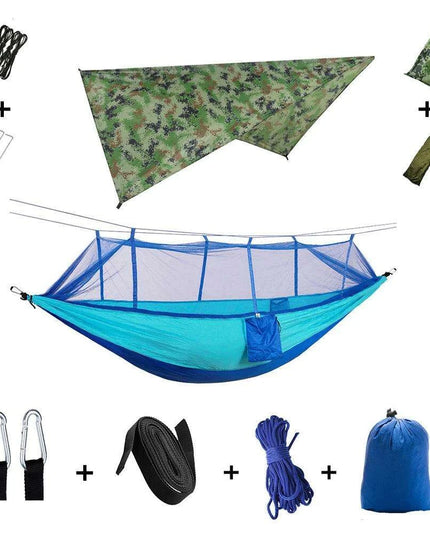 Premium Explorer's Hammock Kit - All-in-One Outdoor Survival Gear
