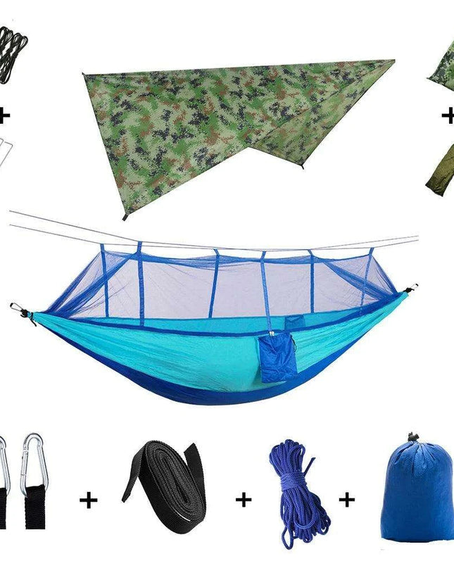 Premium Explorer's Hammock Kit - All-in-One Outdoor Survival Gear