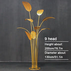Gold 9 heads