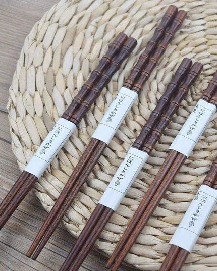 Eco-Chic Bamboo Chopsticks Collection for Sushi and Asian Delicacies