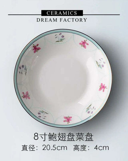 Exquisite Chinese Bone China Dinnerware Set for an Elevated Dining Experience