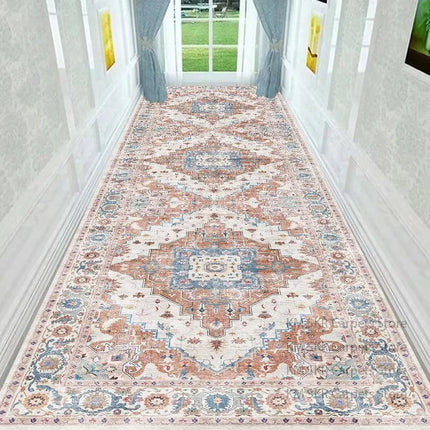 Retro Persian Long Runner Rug — Non-Slip, Boho Hallway Carpet | Très Élite