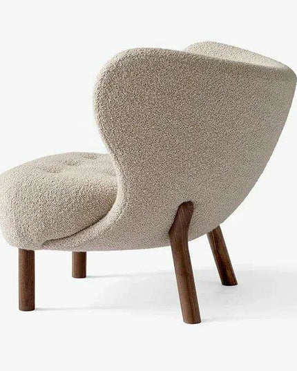 Lambs Wool Elegance Lounge Chair