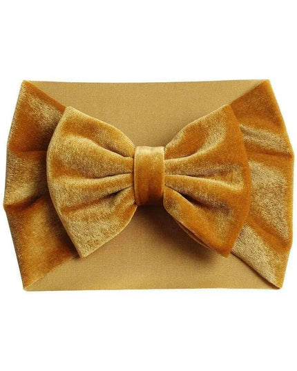 Vibrant Sunshine Sparkle Hair Bow & Headband Set: Customizable DIY Accessories for Stylish Kids - Choose from 13 Colors