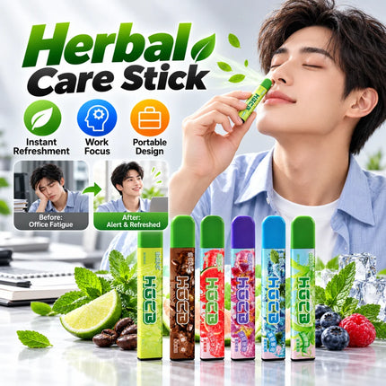 Sanwu Herbal Care Stick 3.5g - Cooling Mint & Watermelon Aroma Inhaler