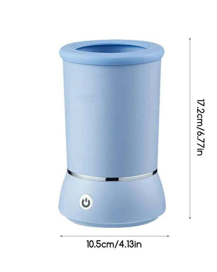 Rechargeable Electric Paw Cleaning Device for Dogs and Cats with Massage Feature