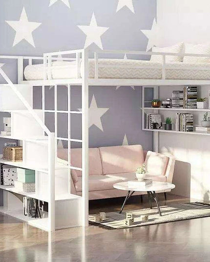 Compact Nordic Iron Art Bed Set for Stylish Living Solutions