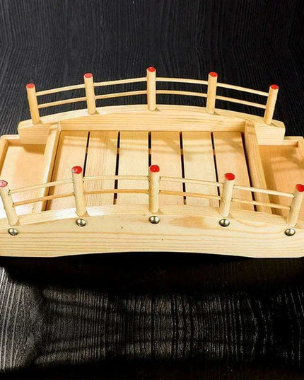 Elegant Dragon Boat Sushi Platter for Sashimi Lovers