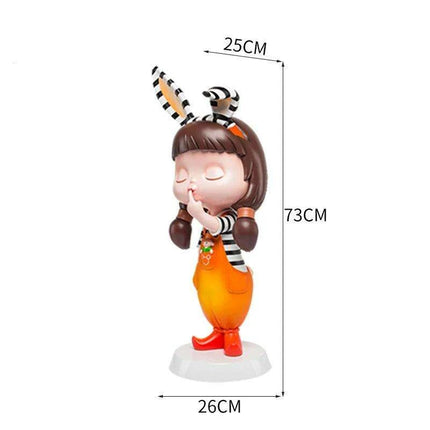 Whimsical Abstract Figurine Decor