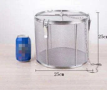 Flavor Infusion Made Easy: Stainless Steel Cooking Bag for Gourmet Meals