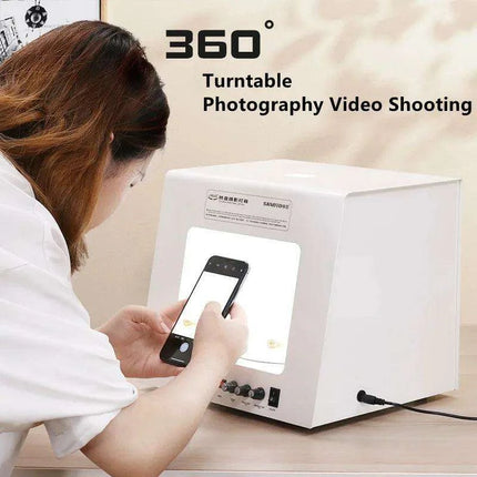 SANOTO Light Box: All-in-One Solution for Jewelry, Video Production, and 3D Scanning - Très Elite