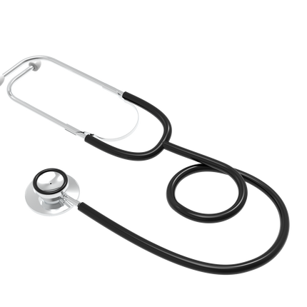 Portable Stethoscope SC21 Brass Double Sided Dual Head Tunable Diaphragm