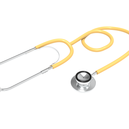 Portable Stethoscope SC21 Brass Double Sided Dual Head Tunable Diaphragm