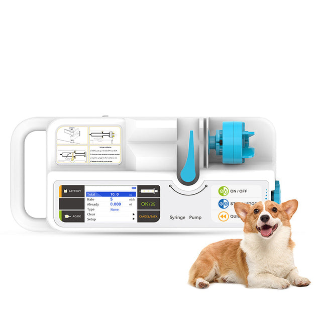 CONTEC SP950VET Syringe Pump Precise Infusion Real Time Alarm Veterinary Use