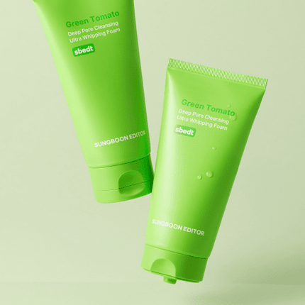 SUNGBOON EDITOR Green Tomato Deep Pore Cleansing Ultra Whipping Foam 120g - Très Elite