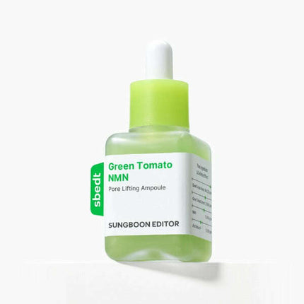 SUNGBOON EDITOR Green Tomato NMN Pore Lifting Ampoule 40ml - Très Elite