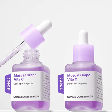 SUNGBOON EDITOR Muscat Grape Vita C Dark Spot Ampoule 40ml - Très Elite