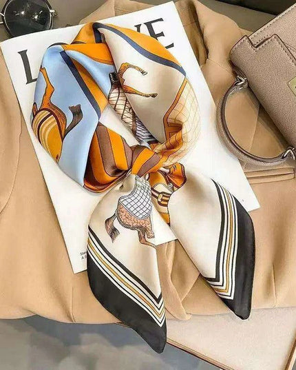 Elegant Silk Satin Hijab Scarf - A Touch of Luxury for Every Occasion