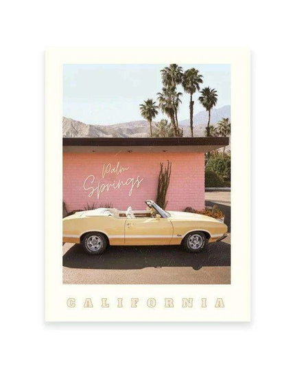 California Dreaming Surf Canvas Art - Elegant Coastal Home Decor