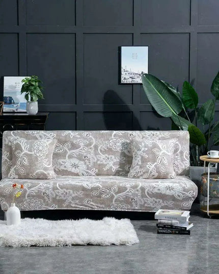 Svetanya Stylish Geometric Stretch Sofa Slipcover for Armrest-Free Chairs