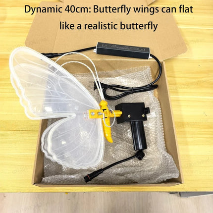 1PC 12V Led Outdoor Simulation Dynamic Static Butterfly Lights for Festival Home Decor Holiday Wedding Party Diy Decorations 1pc-12v-led-outdoor-simulation-dynamic-static-butterfly-lights-for-festival-home-decor-holiday-wedding-party-diy-decorations