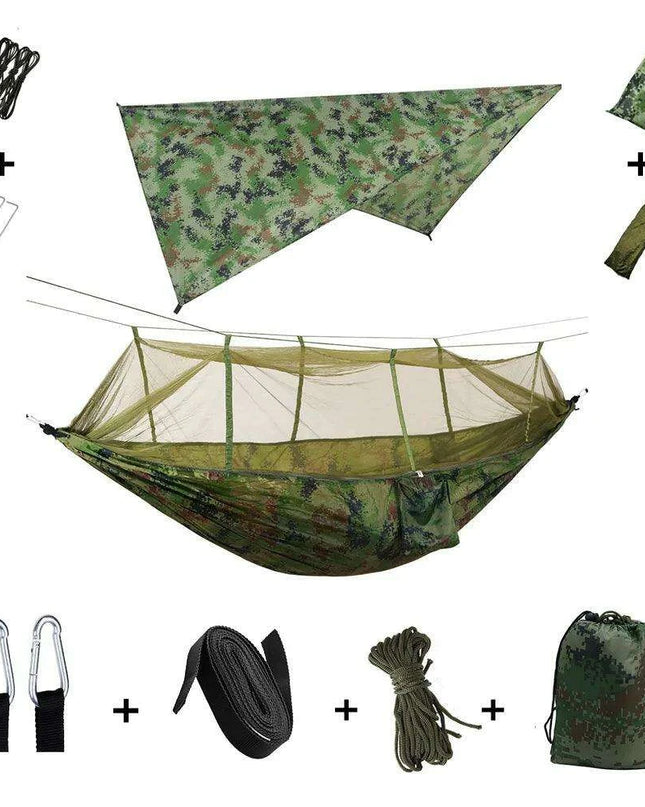 Premium Explorer's Hammock Kit - All-in-One Outdoor Survival Gear