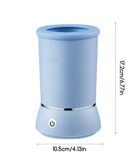 Rechargeable Electric Paw Cleaning Device for Dogs and Cats with Massage Feature