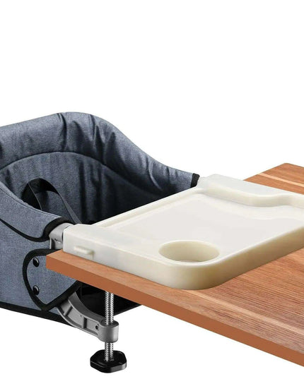 Portable Child's High Chair with Secure Harness and Foldable Design