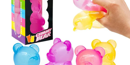 Shop1105233629 Cute Bear Maltose Squeeze Toy - Colorful Stress Relief
