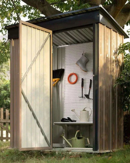 Outdoor Metal Storage Shed - Durable and Secure Garden Organization Solution