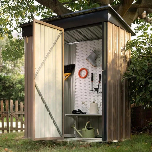 Outdoor Metal Storage Shed - Durable and Secure Garden Organization Solution