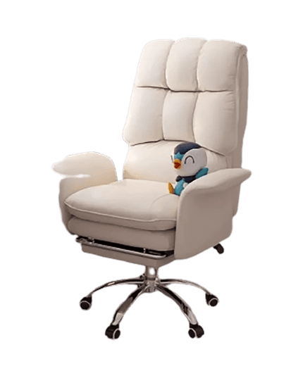 Premium Adjustable Leather Gaming Recliner with Ergonomic Design