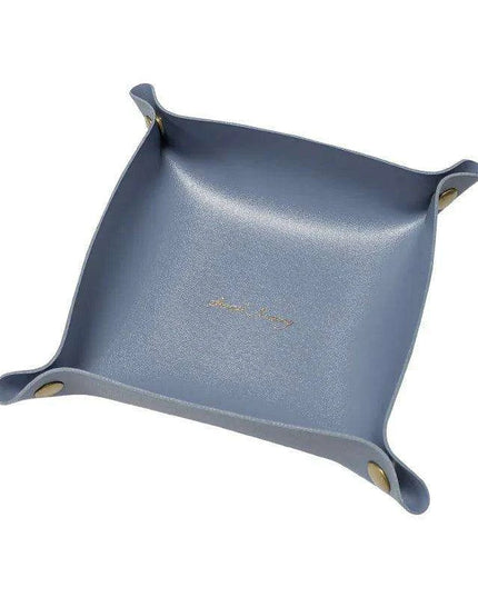 Luxury European Leather Organizer for Jewelry, Cosmetics, and Keys