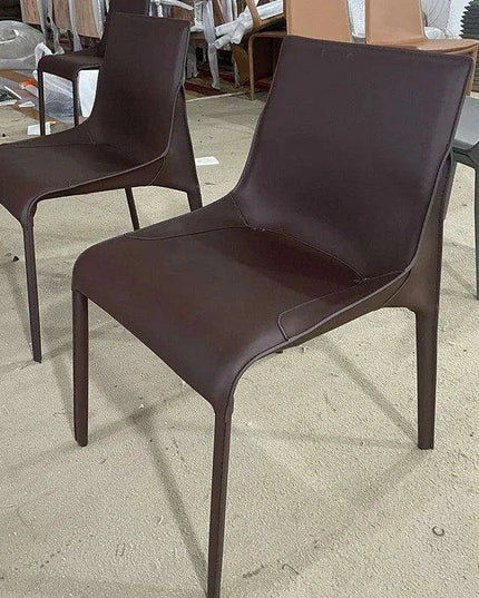 Sleek and Stylish Leather Dining Chair for Ultimate Comfort