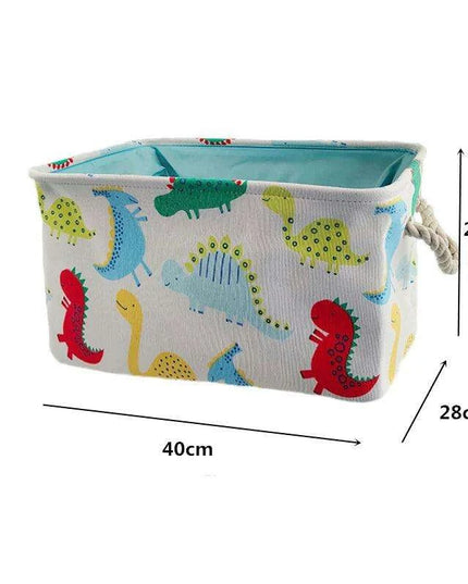 Chic Collapsible Canvas Storage Bin for Kids