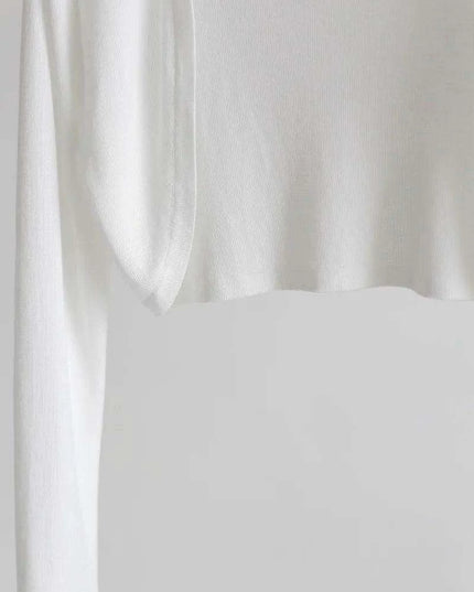 Elegant Women's Lightweight Sweetheart Cardigan for Spring/Summer Style