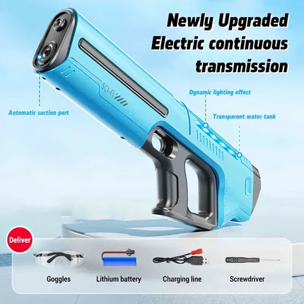 Electric Automatic Spray Gun - Portable Water Toy for Kids