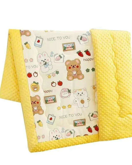 Adorable Plush Infant Blanket: Soft Comfort for Your Baby's Delicate Skin