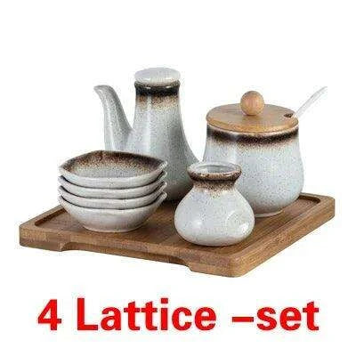 Exquisite Japanese Ceramic Spice Collection for Culinary Excellence