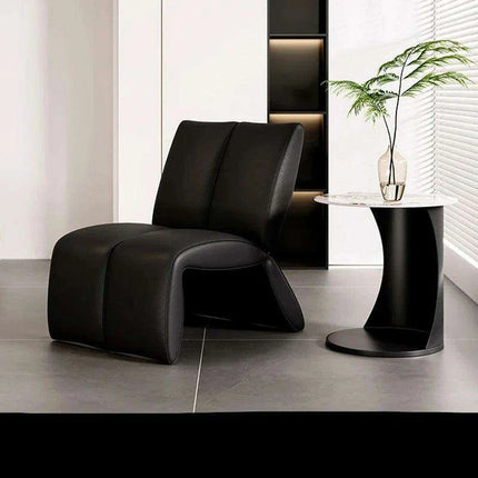 Stylish Leather Lounge Chair for Contemporary Living Areas