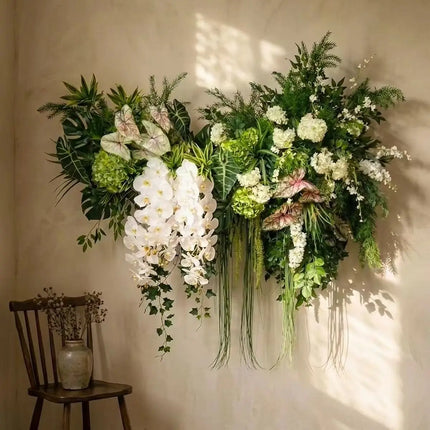 Artificial Green Plant Wall Hanging Decor, Simulation Plant Vine Water